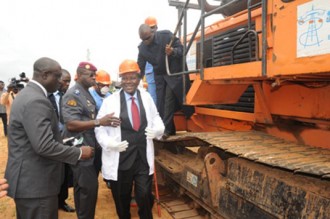 Côte dÂ’Ivoire : Le réseau national  haut débit lancé en fibre  optique sur  lÂ’axe  Bassam-Bouna 